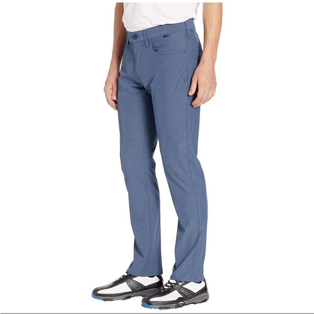 NWT Travis Mathew Men's Gyoza Pants Golf Stretch Riviera Vintage Indigo size 40